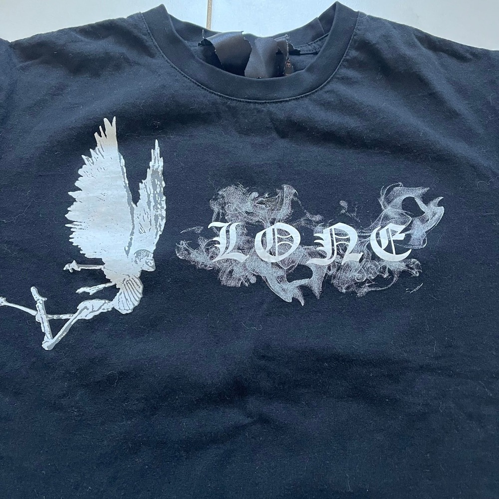 Vlone No Smoking Angel T-Shirt black medium - Picture 2 of 8